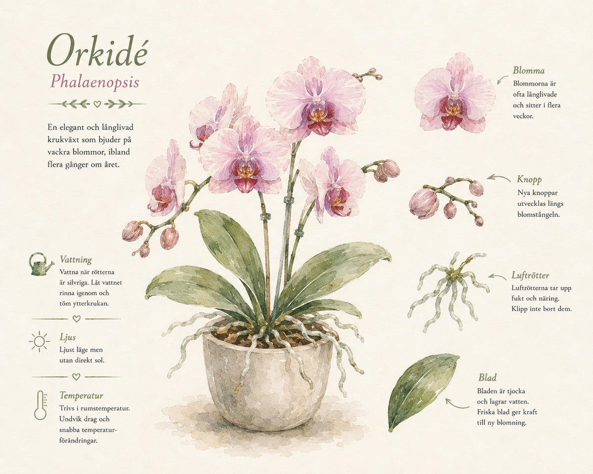 Odla orkidé