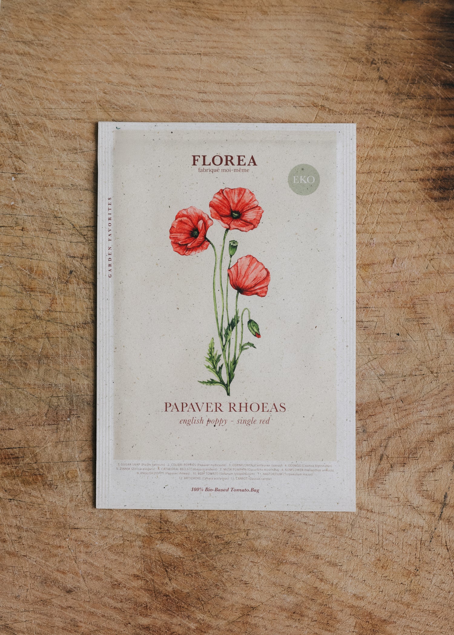 Poppy - Single Red ECO