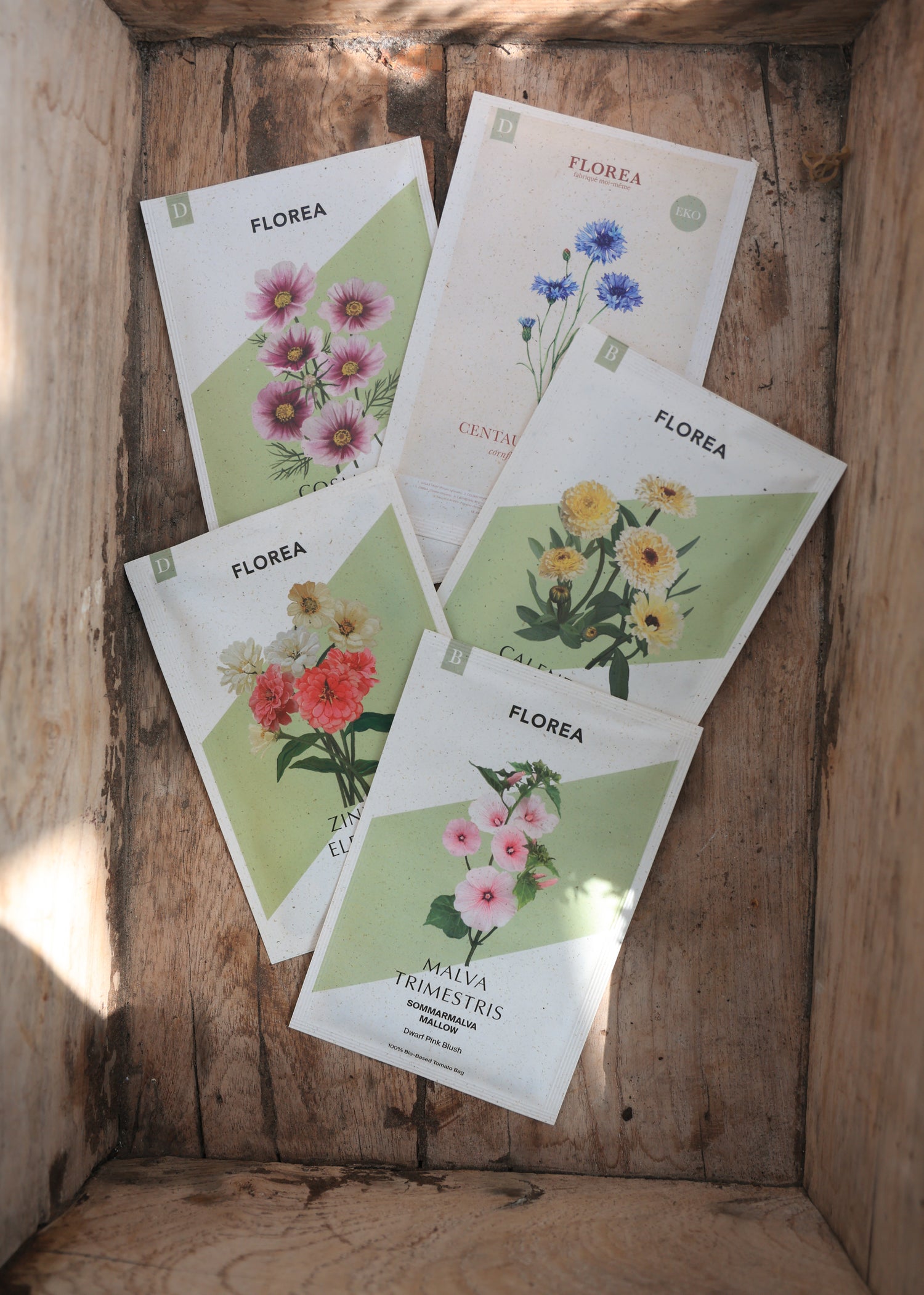 Sachets de graines - Les fleurs préférées faciles à cultiver