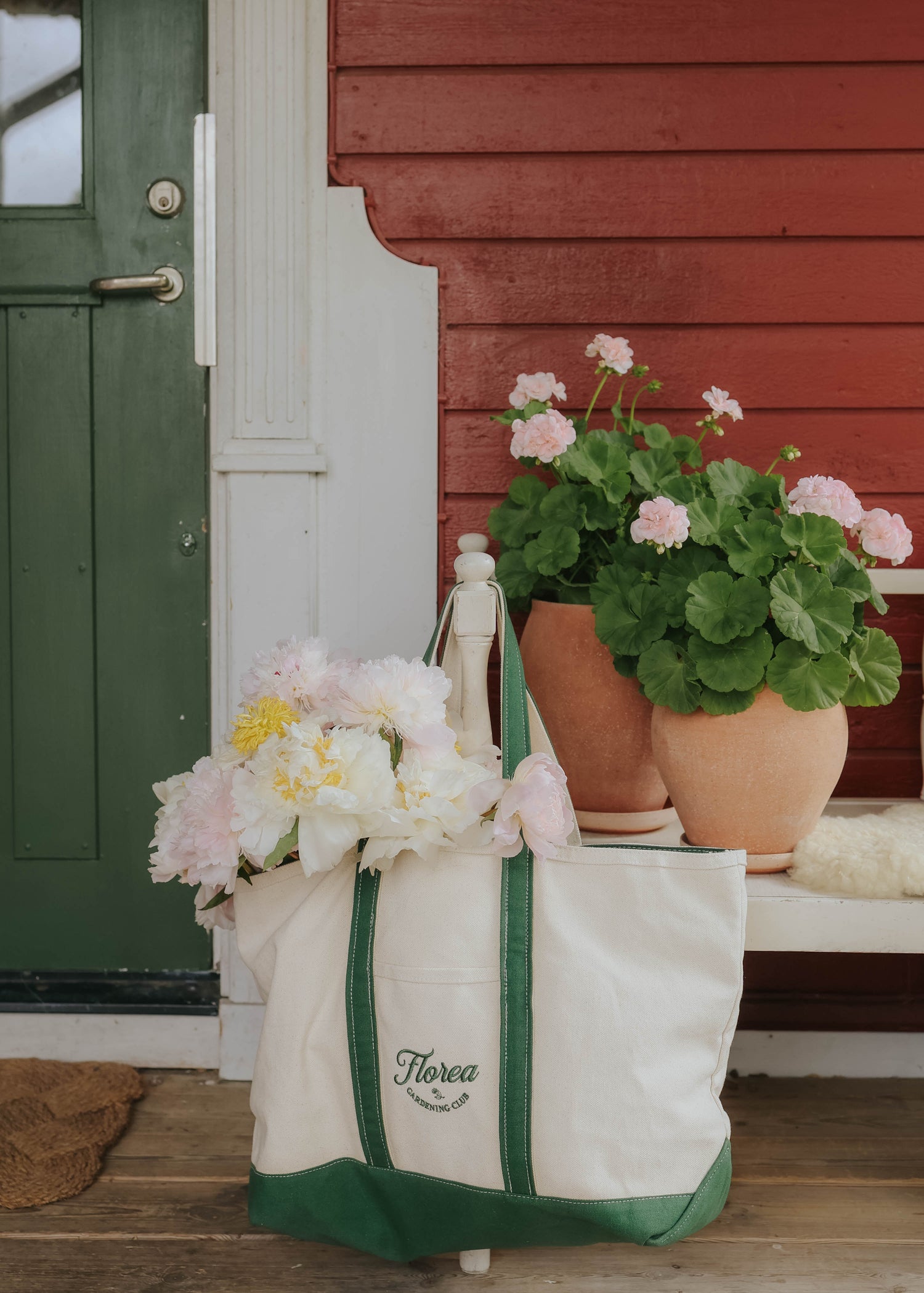 Gardening Canvas Tote