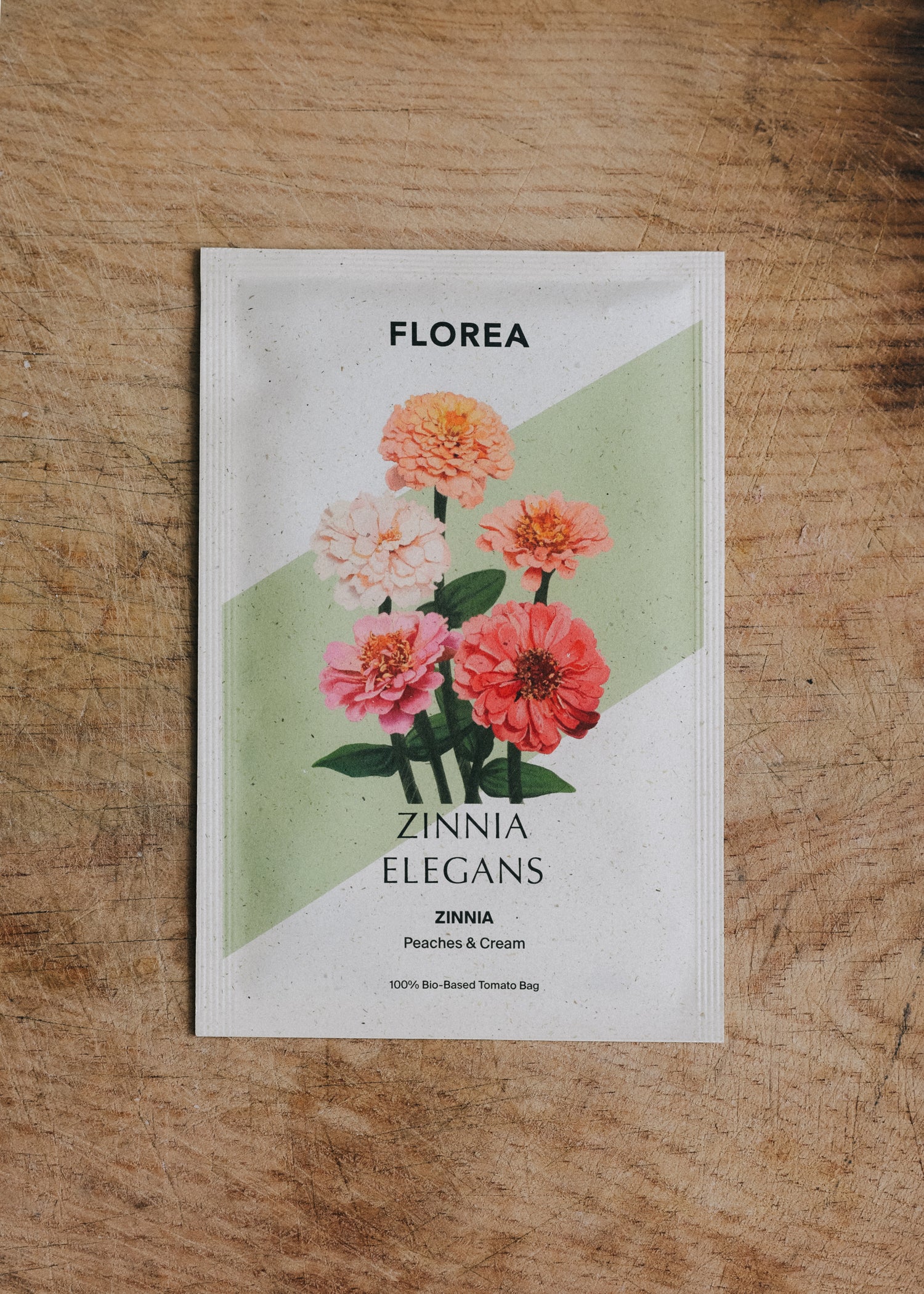 Zinnie - Peaches & Cream