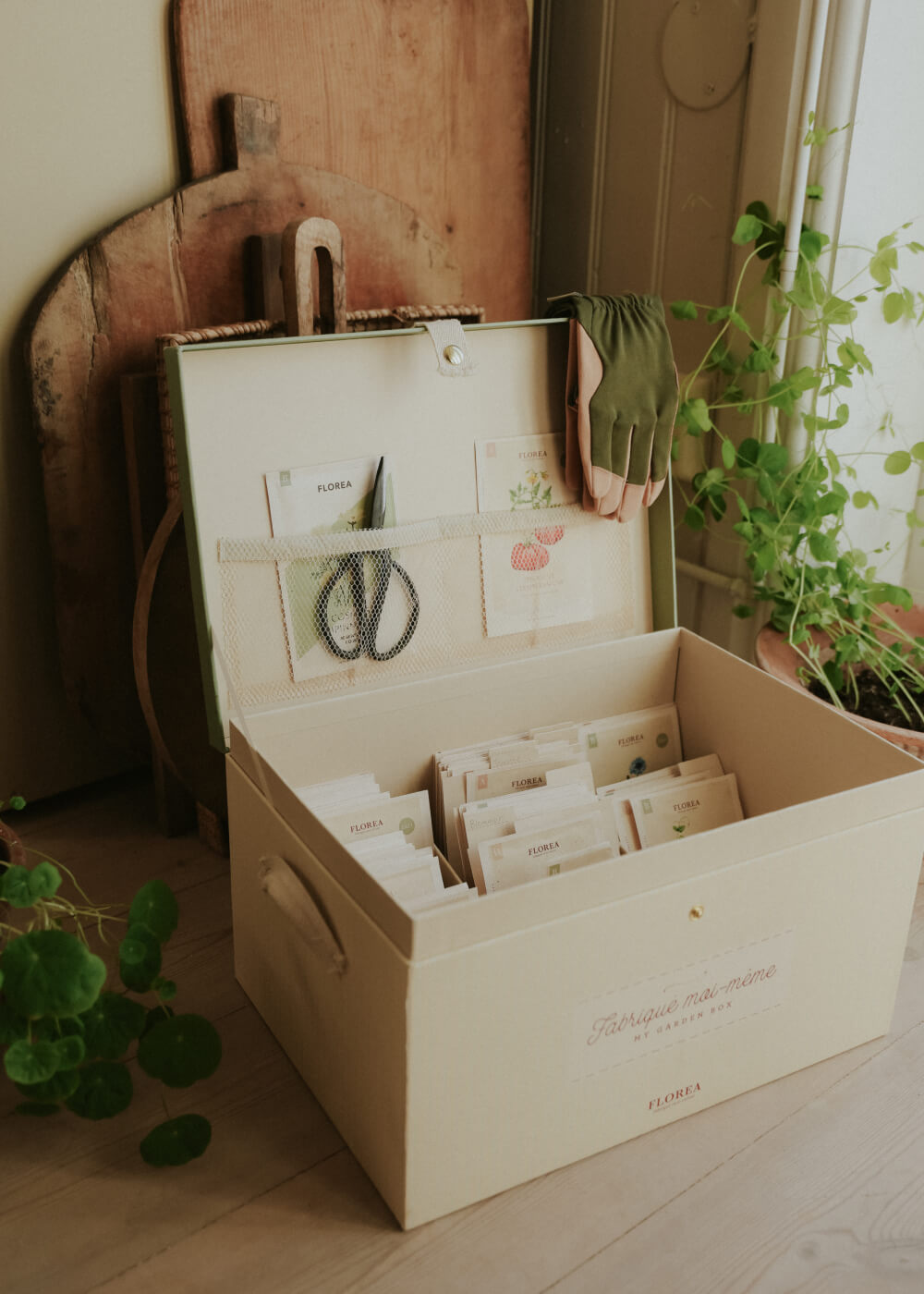 Saatgut- Aufbewahrungsbox