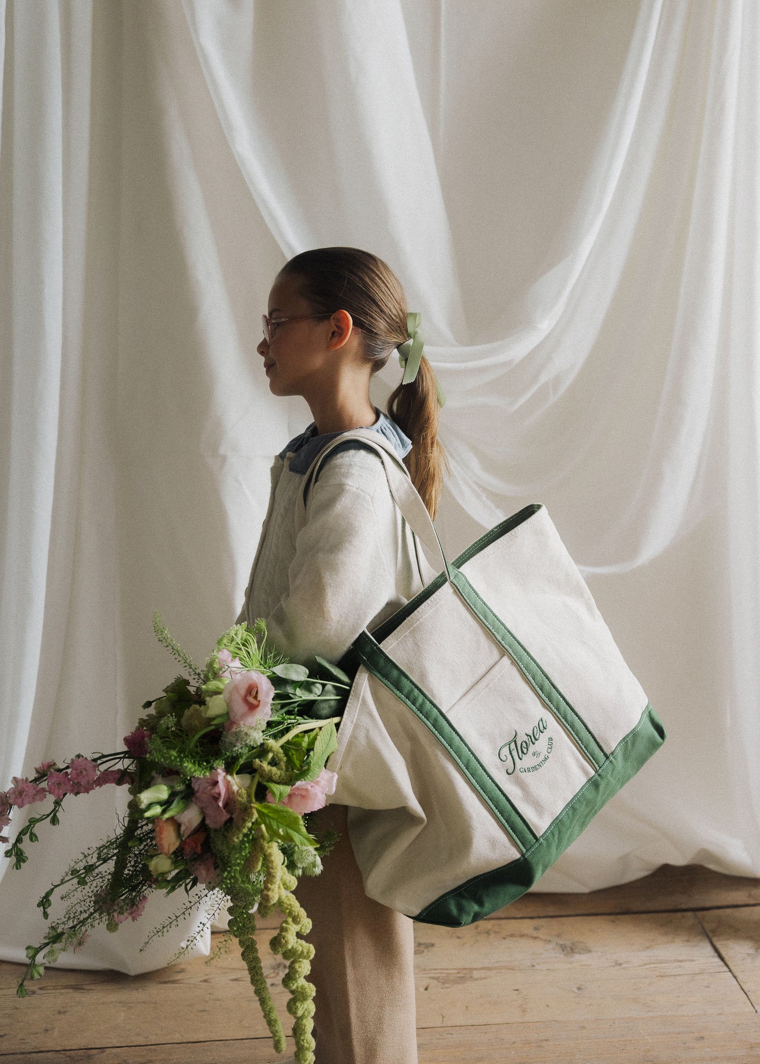 Gardening Canvas Tote