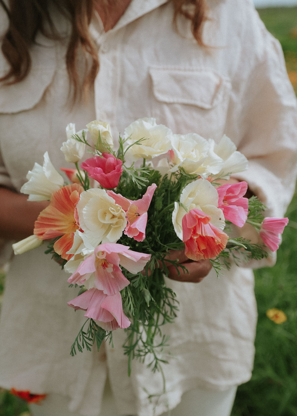 California Poppy - Thai Silk Mix