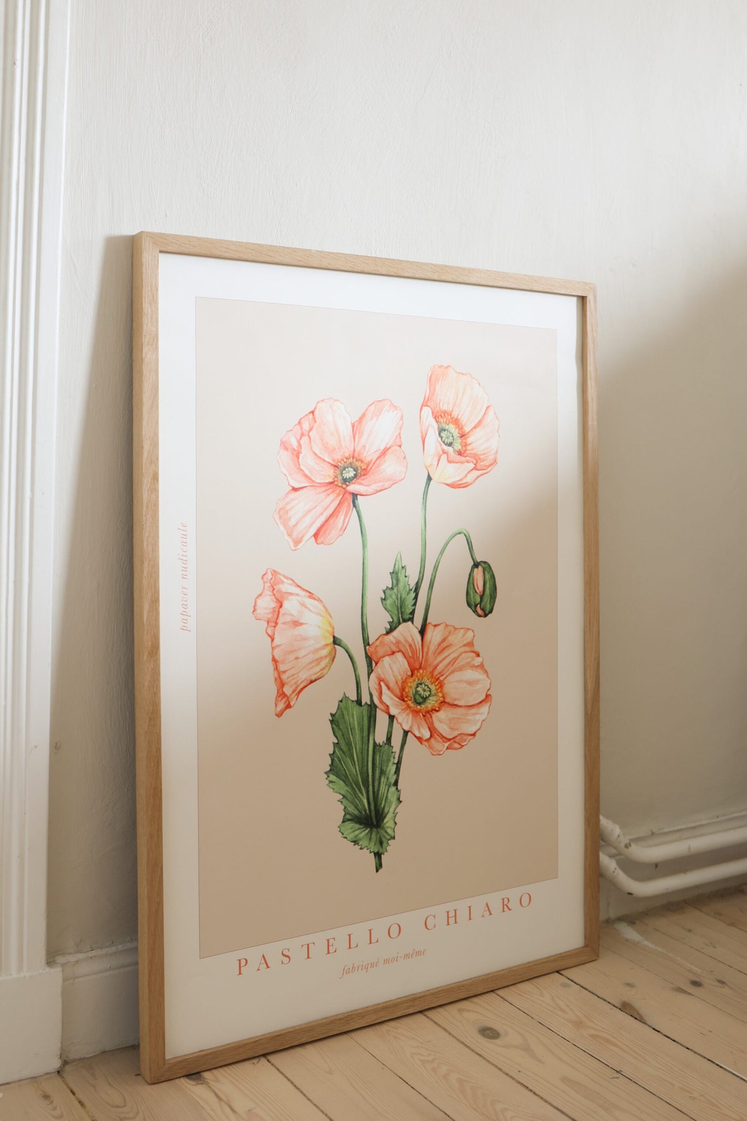 Poster - Rosa Chiaro Pastello