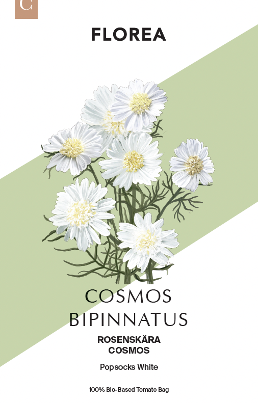 Cosmos - White Popsocks