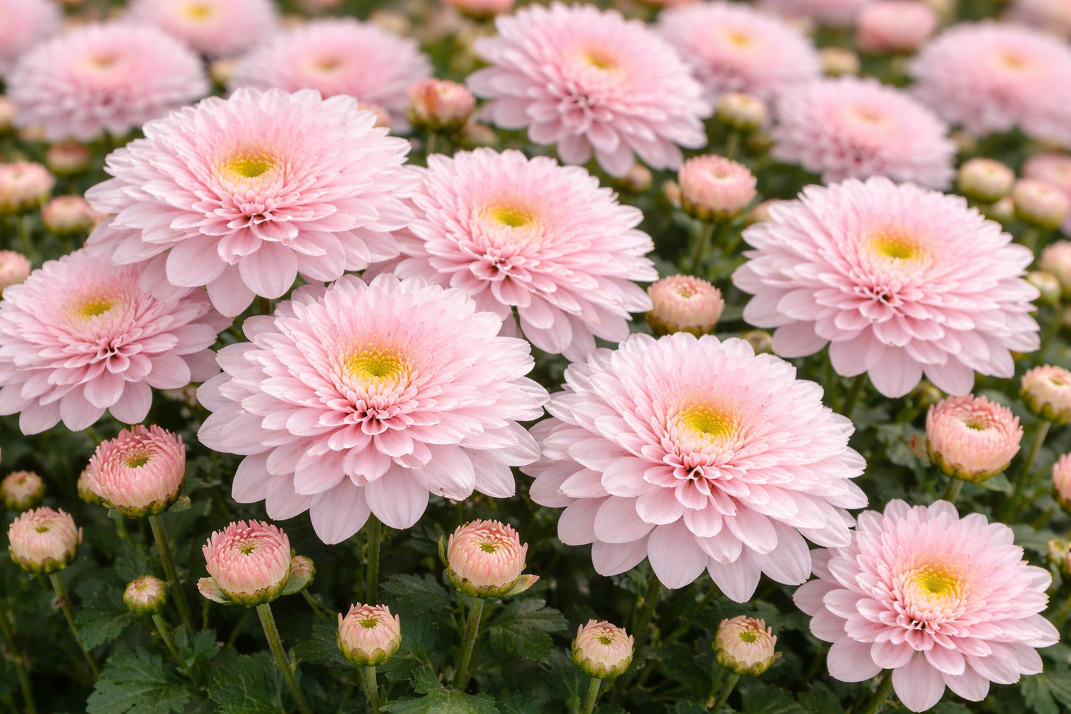 Odla Bollkryss (Krysantemum)