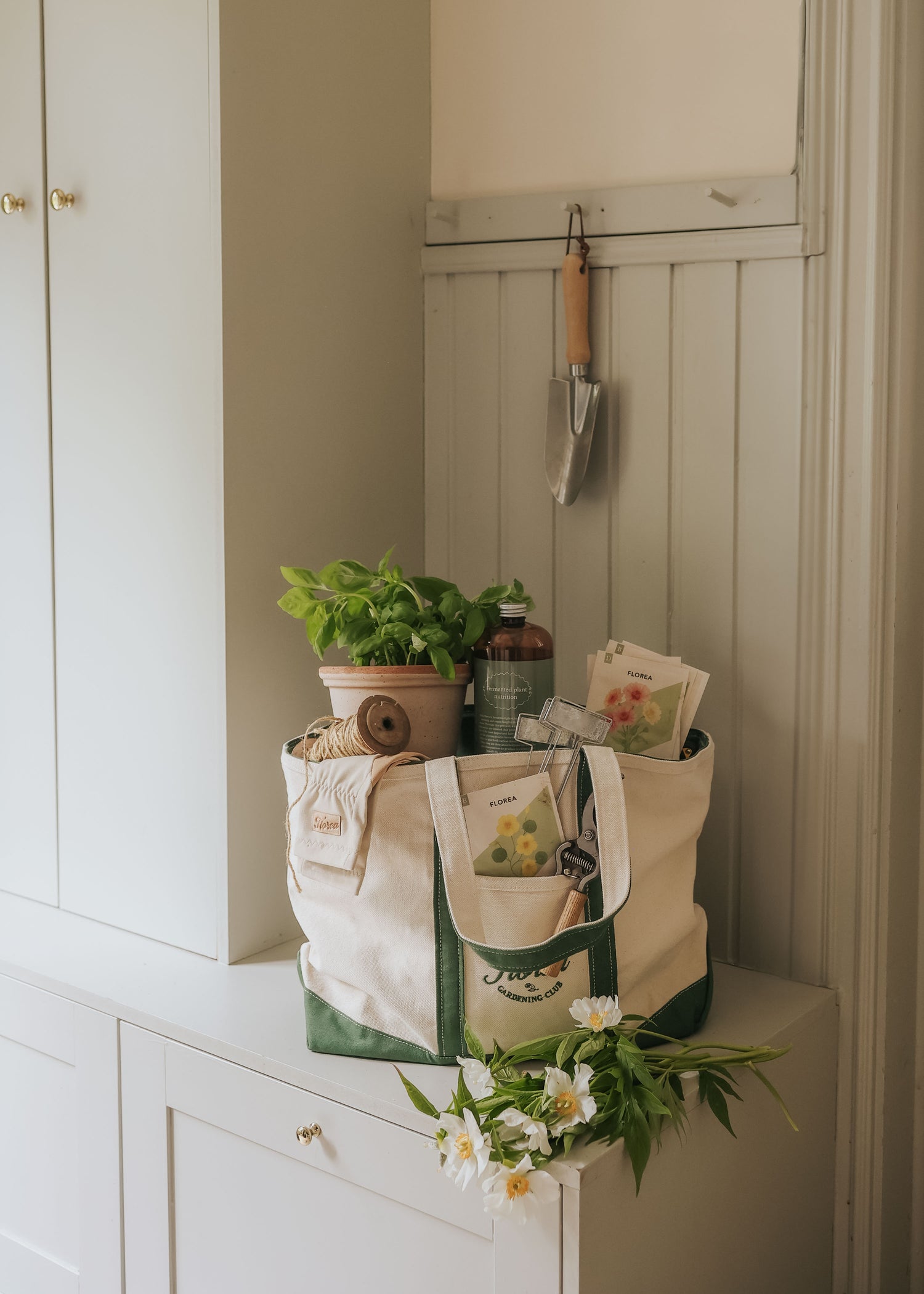 Gardening Canvas Tote