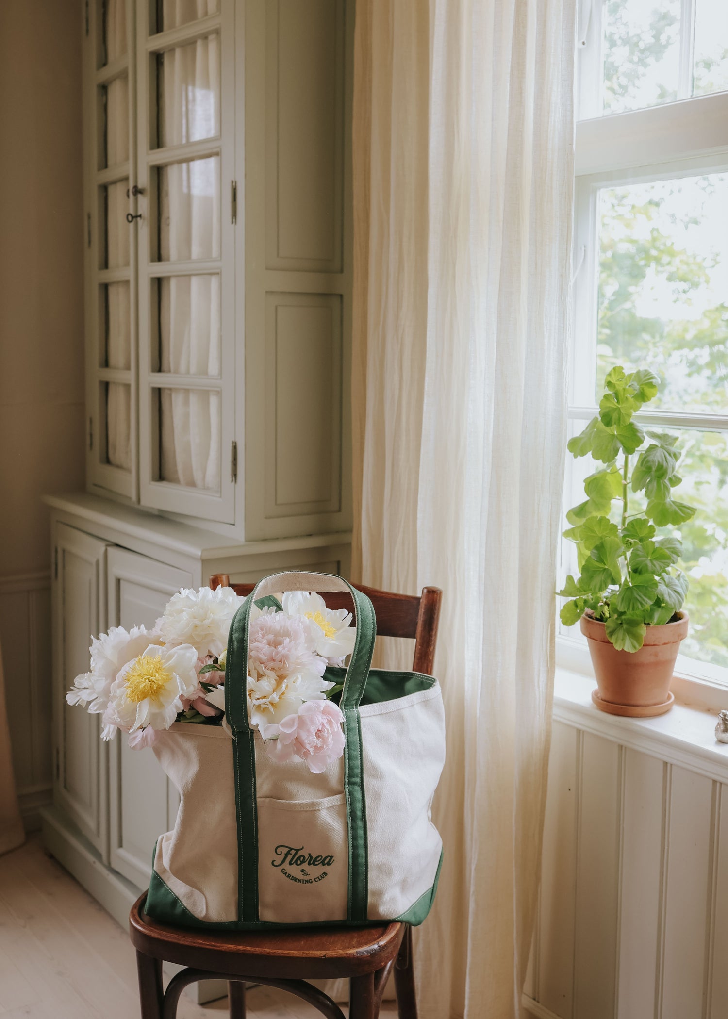 Gardening Canvas Tote