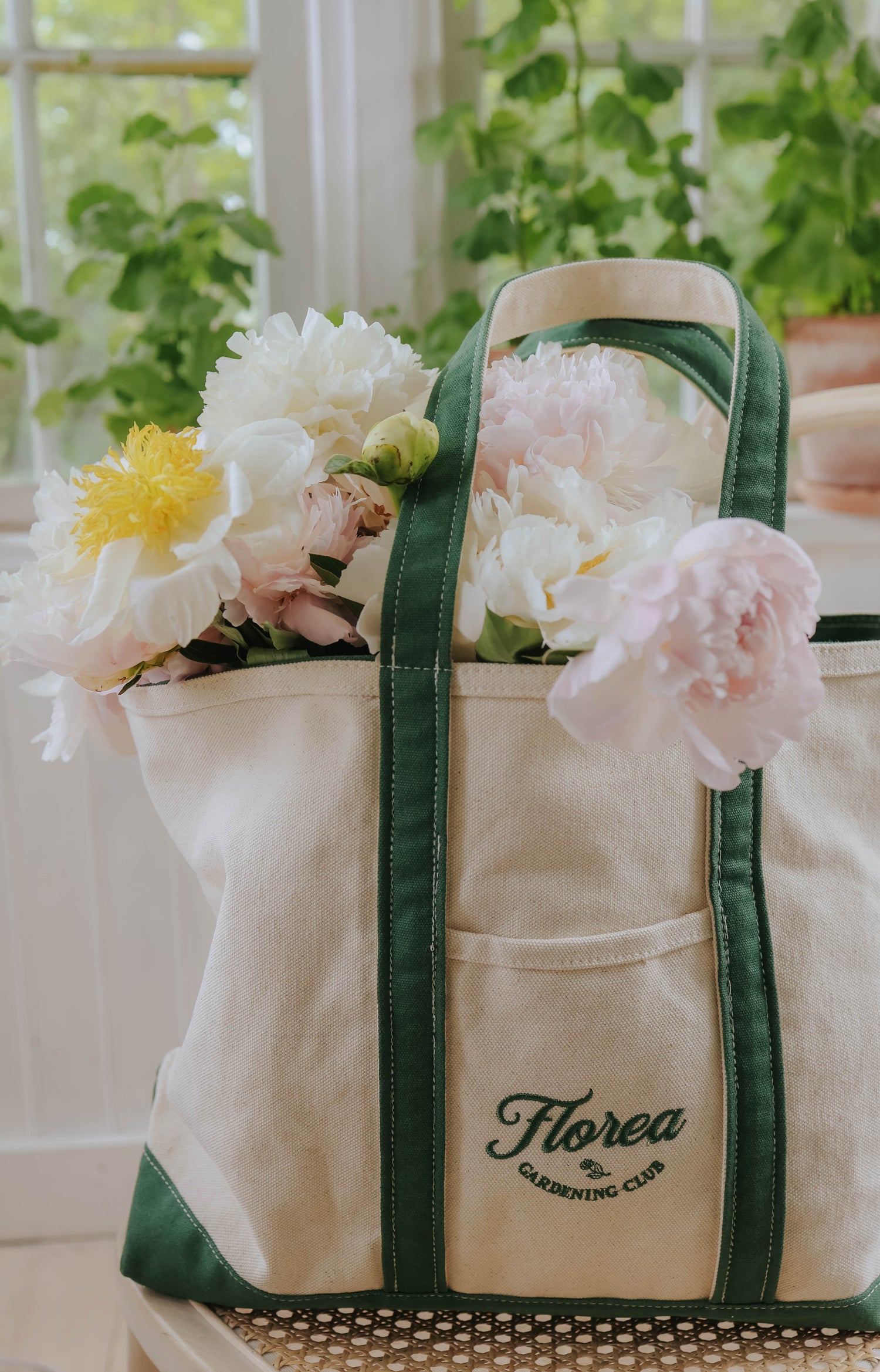 Gardening Canvas Tote