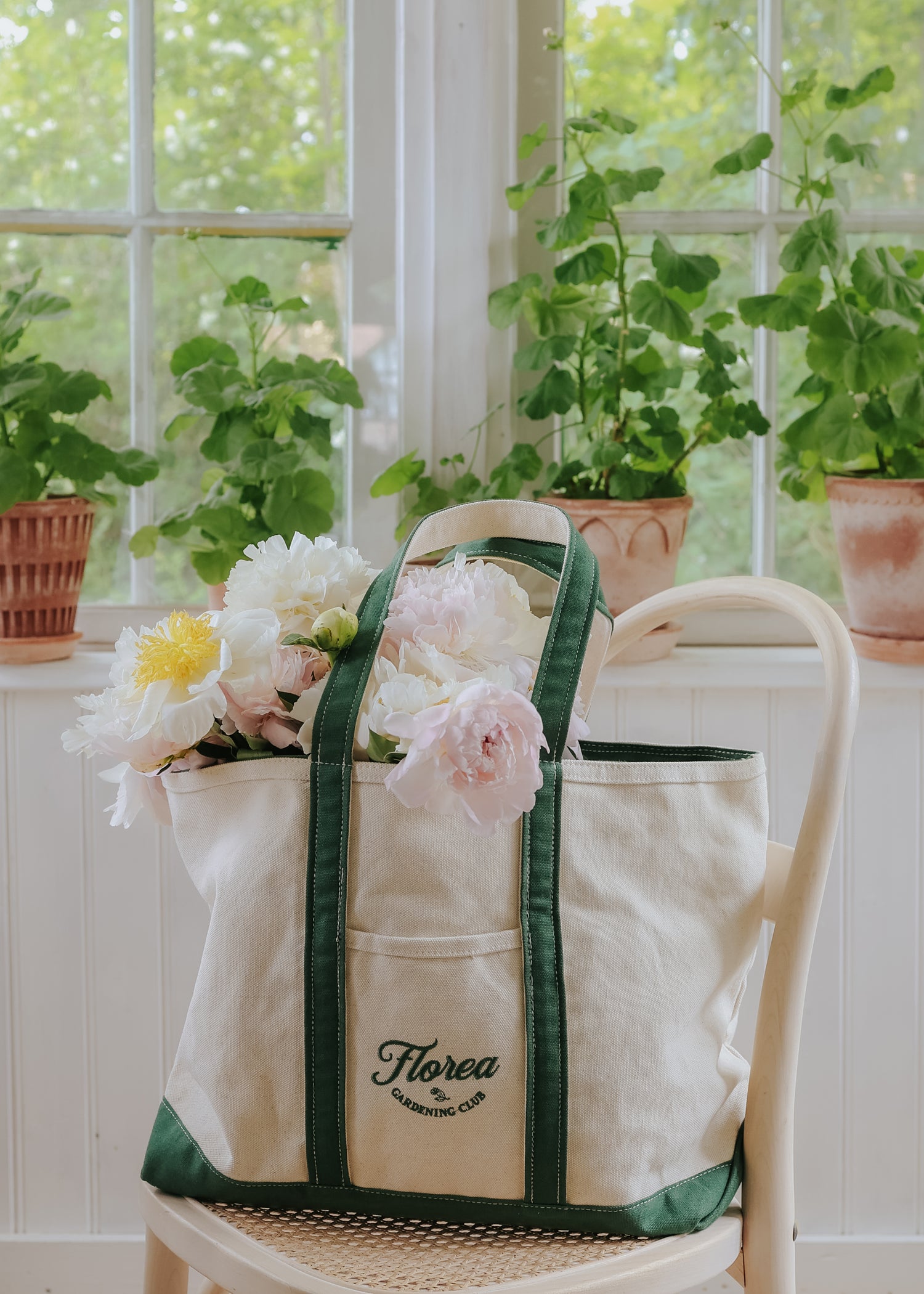 Gardening Canvas Tote