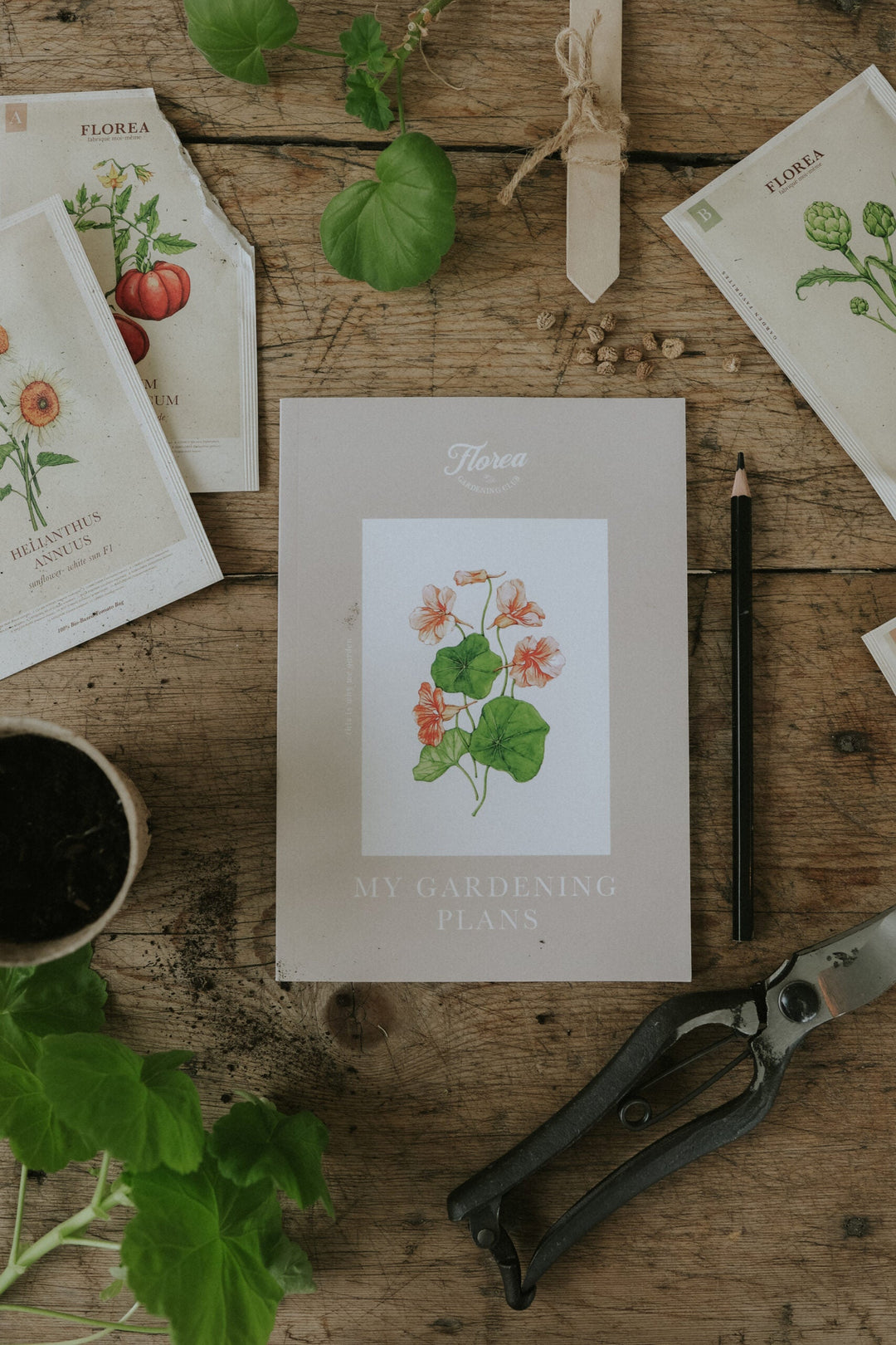 Notepad for garden planning | Florea – Florea Garden