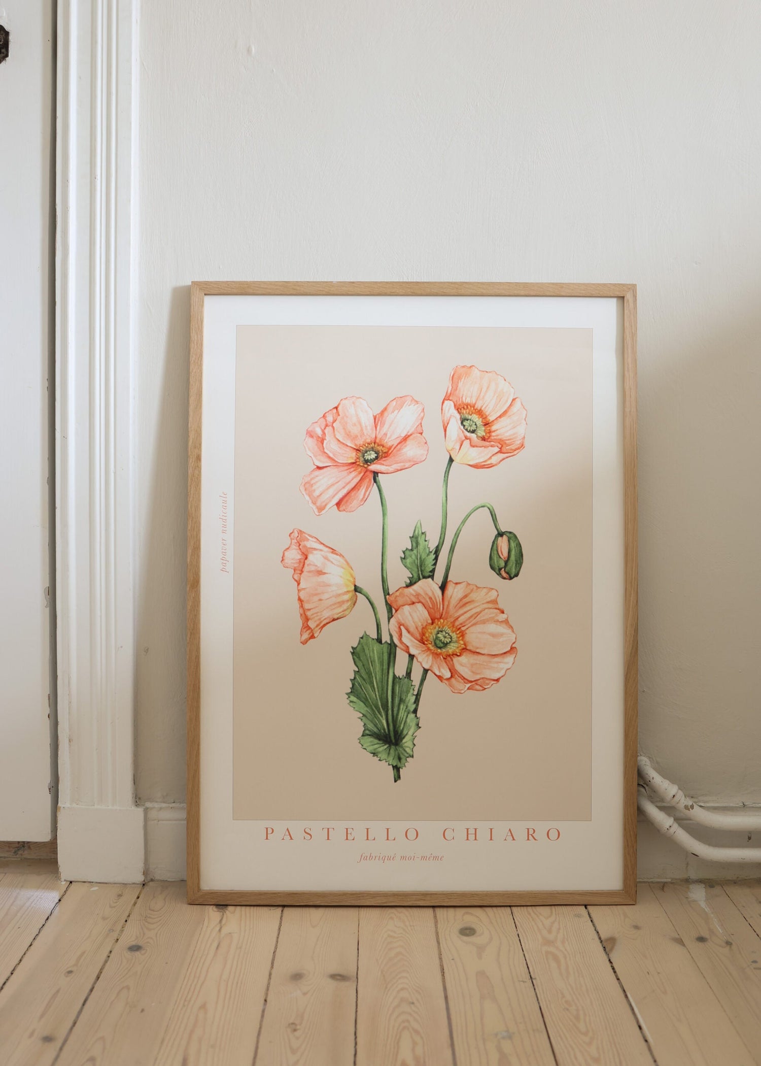 Poster - Rosa Chiaro Pastello